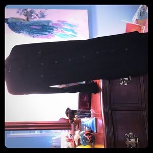 Dress with buttons